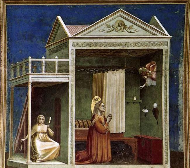 GIOTTO di Bondone Annunciation to St Anne china oil painting image